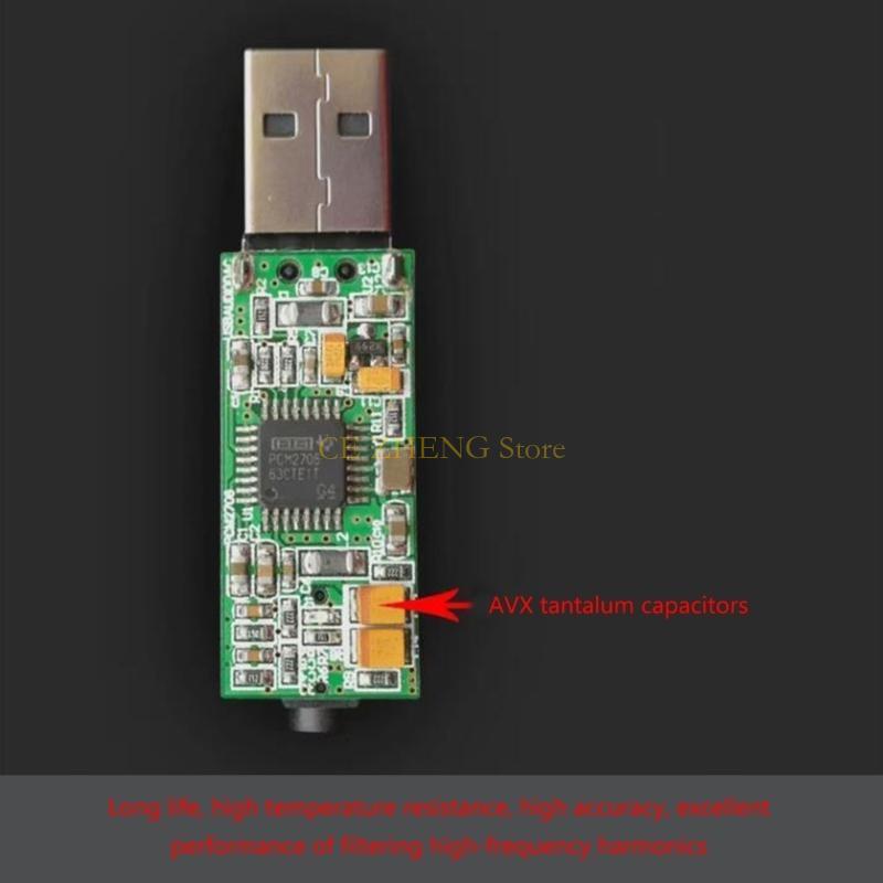 Headphone Amplifier Dac - E56B 전문 USB 사운드 카드 어댑터