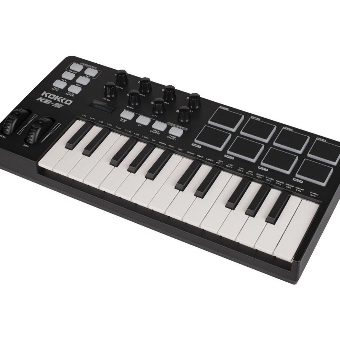 25키 MIDI 컨트롤러 키보드, 휴대용 음악 제작 패 - Midi Controller Pad 리뷰 및 가격