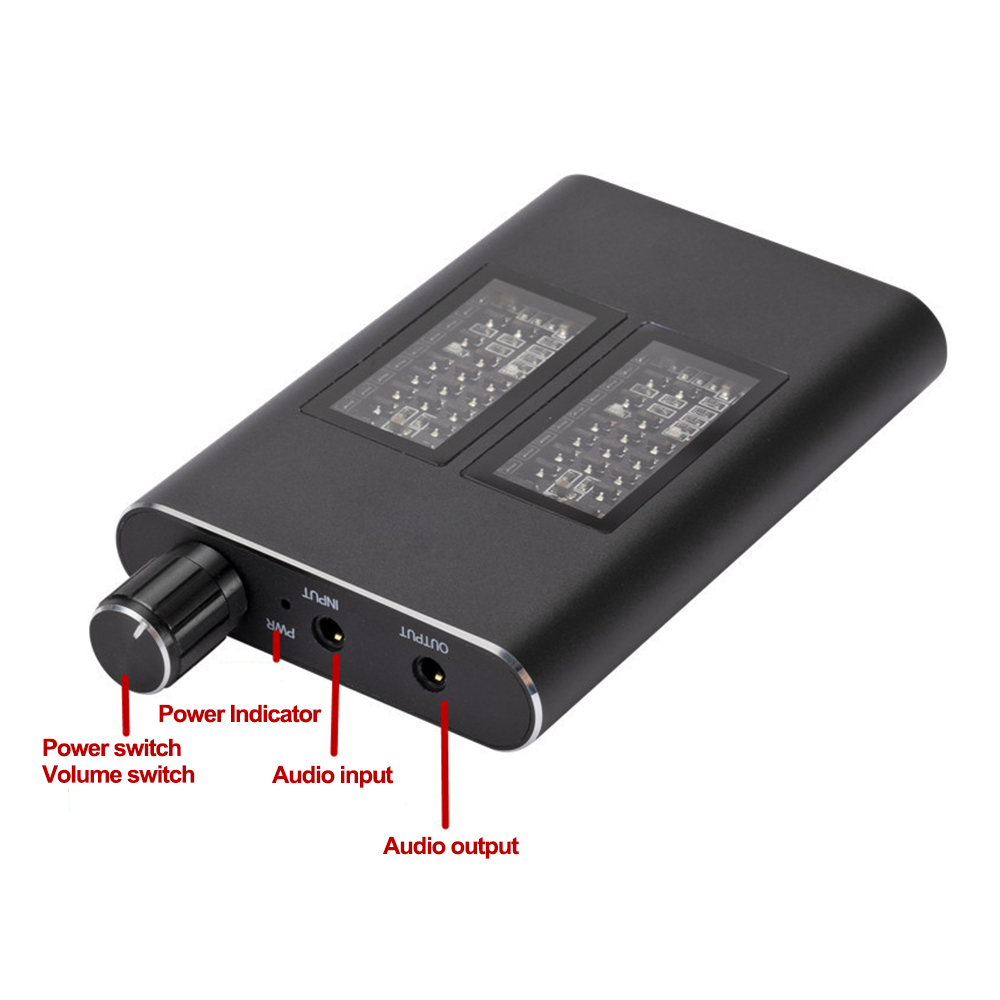 충전식 HiFi 헤드폰 앰프 3.5mm AUX 오디오  - Audio Without Music 리뷰 및 가격