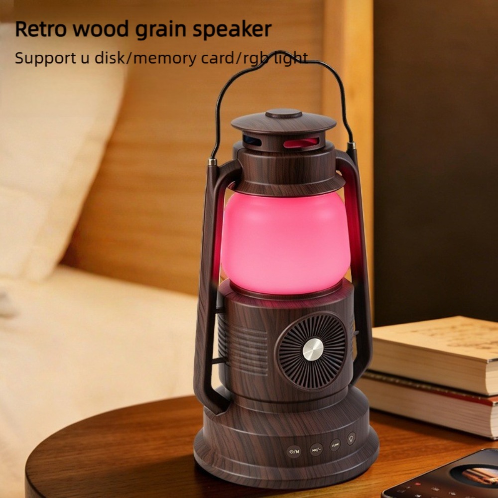 빈티지 랜턴 블루투스 스피커 휴대용 캠핑 램프 RGB  - Audio Music Spotify 리뷰 및 가격